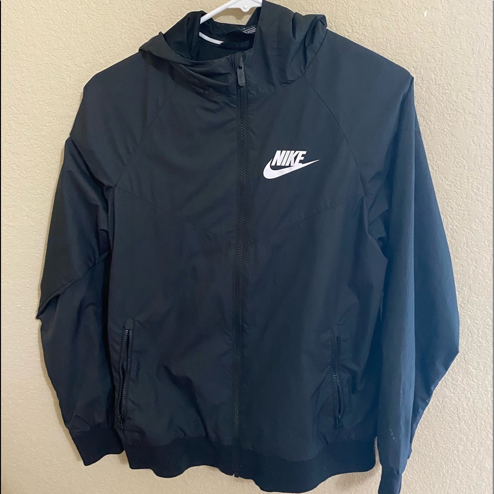Kids Black Nike Windbreaker